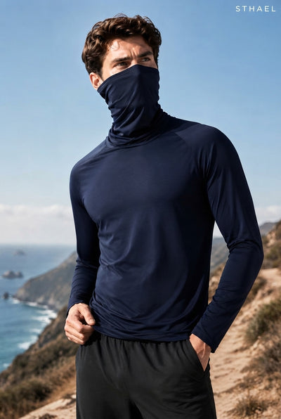 Leichter Kapuzenpullover für Herren mit UPF-Sonnenschutz
