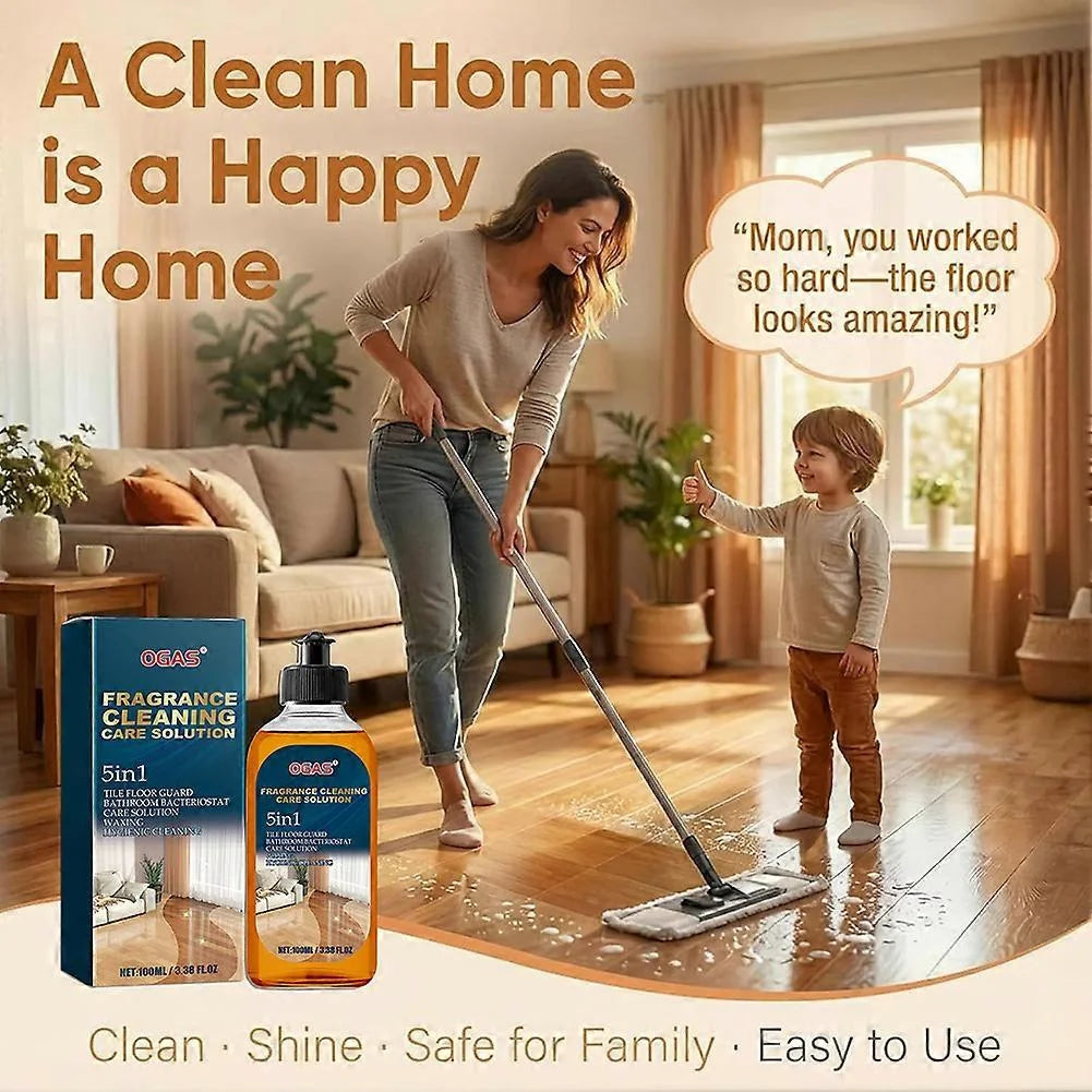 🎁5-in-1 Fragrance Floor Cleaner &amp; Stain Odor Remover