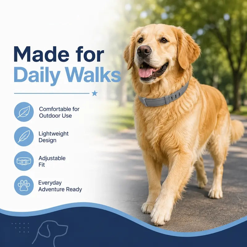 Adjustable Fresh-Scent Dog Collar Set (3 PCS) – Lightweight & Comfortable for Large Dogs