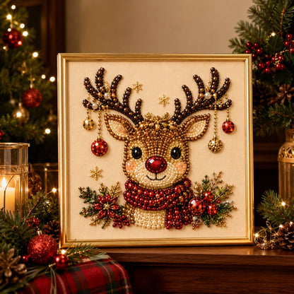 DIY Christmas Pearl Diamond Painting Kit
