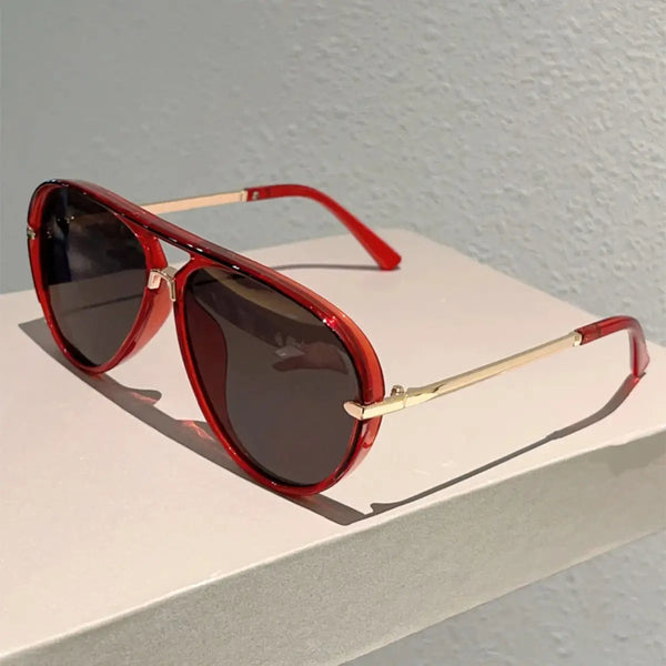 Retro Aviator Sunglasses | 2026 New Fashion Multi-Color Gradient Shades