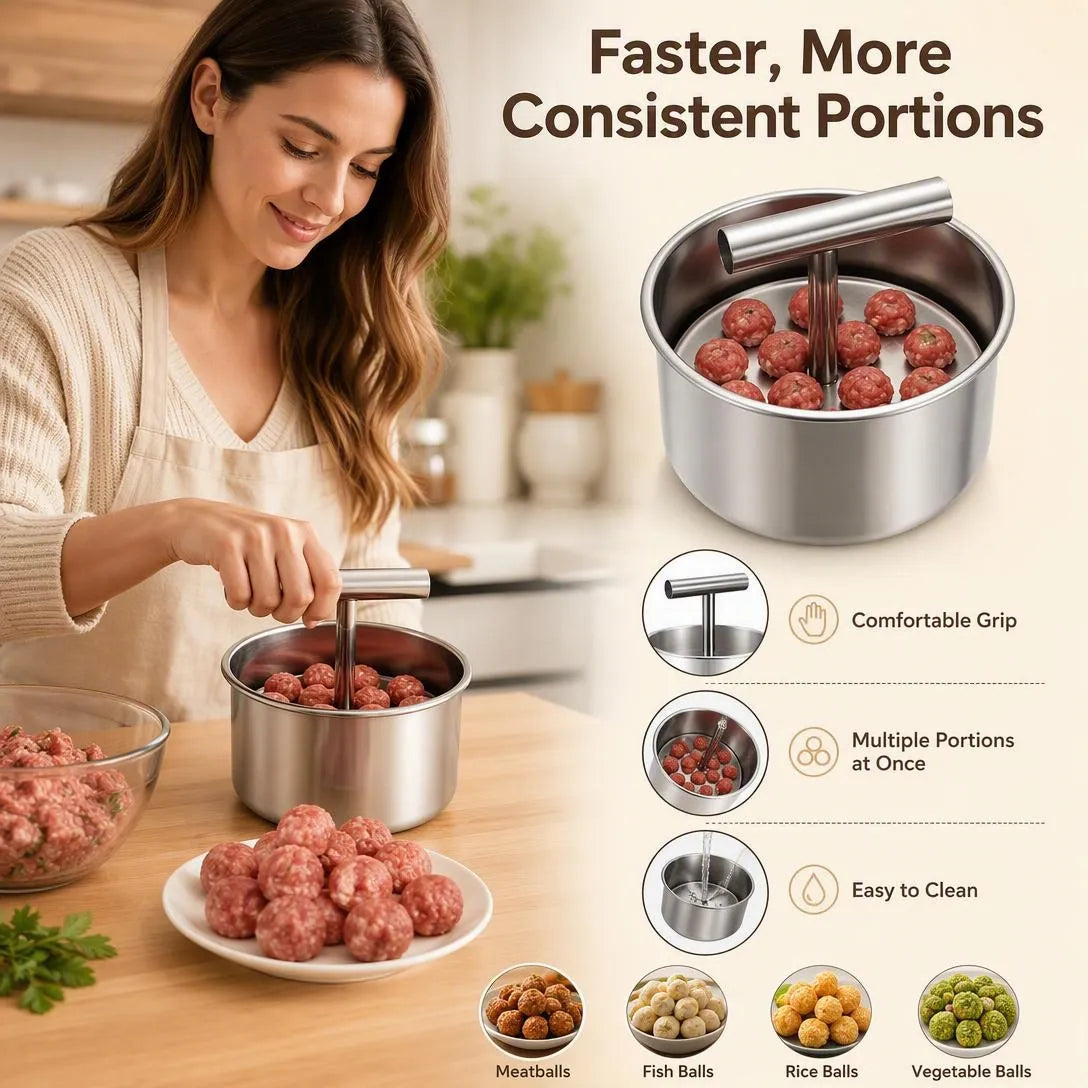 Stainless Steel Meatball Maker For Quick Homemade Meals