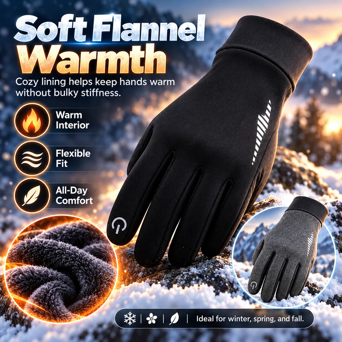 🎁Thermal Touchscreen Gloves for Men &amp; Women