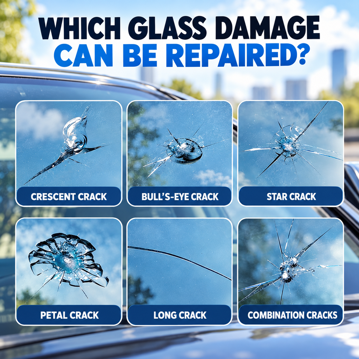 🎁Glass Crack Repair Resin – Windshield & Glass Crack Repair Kit