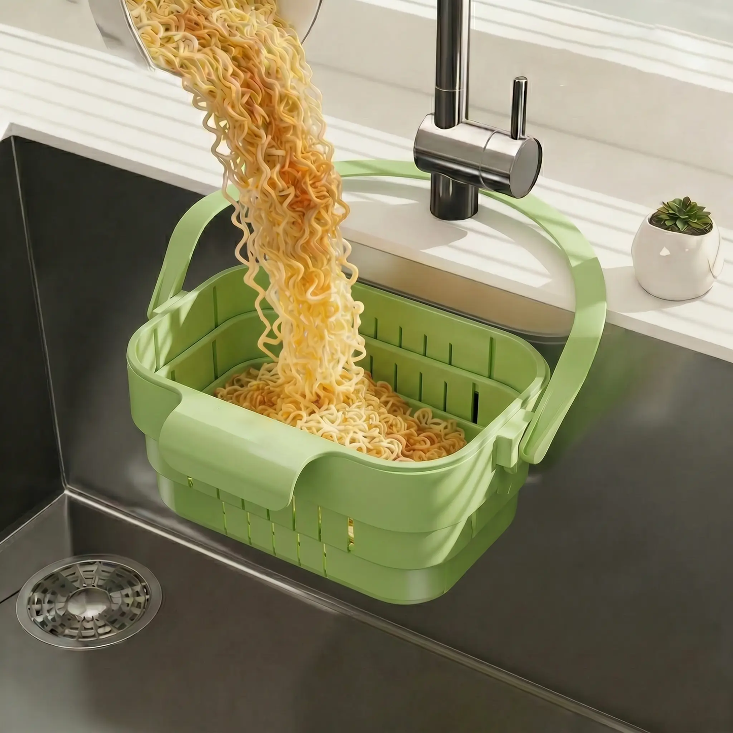 🧺Faltbarer Hängekorb für Spülbecken