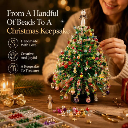DIY Beaded Christmas Tree Craft Kit