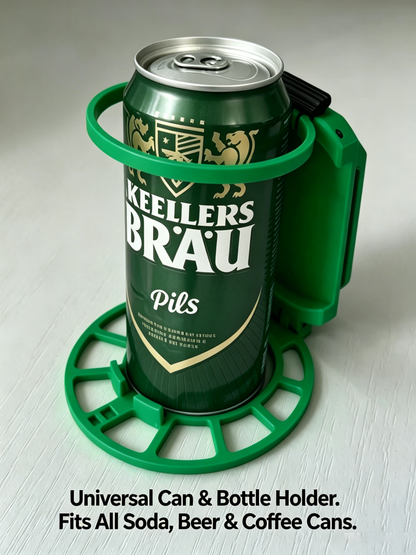 🥤 Faltbarer Gürtel-Getränkehalter, Freihändiger Outdoor-Tassenclip