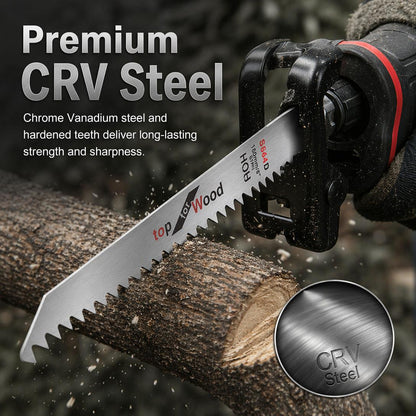 2 PCS Japanese Style Heavy Duty Forged Blade Sawzall Blades