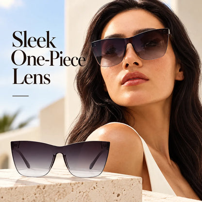 🎁Oversized Cat Eye Sunglasses for Women