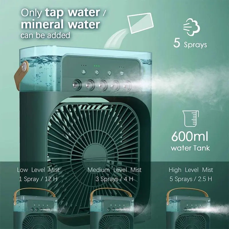 Mini 3-in-1 Evaporative Air Cooler
