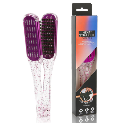 ❤️Double-Sided Boar Bristle Hair Brush – Smooth & Frizz Control