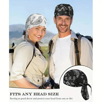 Summervibes Cooling Headscarf Cap Set – Stay Cool, Dry & Comfortable Anywhere 🏍️❄️
