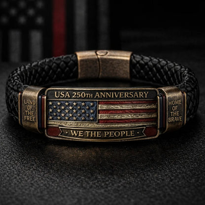 🔥Last Day 49% OFF🦅USA 250TM Freedom Legacy Bracelet (1776–2026)