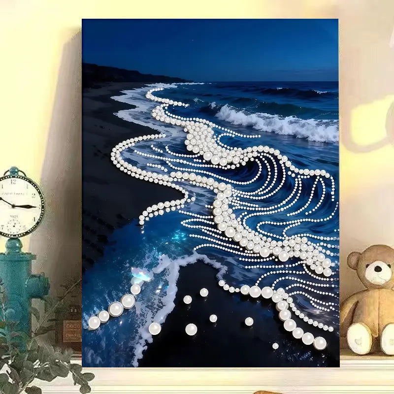 ✨ DIY 5D Sparkling Beads Art Kit – Romantic Fireworks Wall Decor