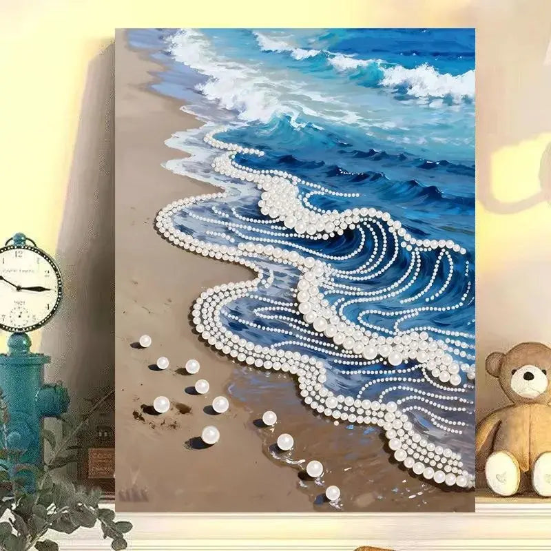 ✨ DIY 5D Sparkling Beads Art Kit – Romantic Fireworks Wall Decor