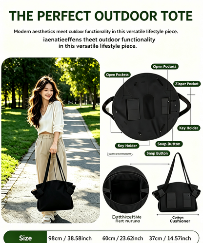 Tote Foldable Travel Camp Bag, Foldable Shopping Bag