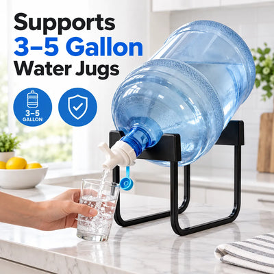 🎁3–5 Gallon Countertop Water Dispenser Stand with Standard Water Spout