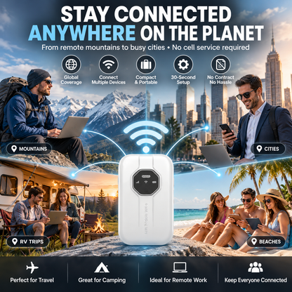 ❤️ Portable Wi-Fi Hotspot – Stay Connected Anywhere