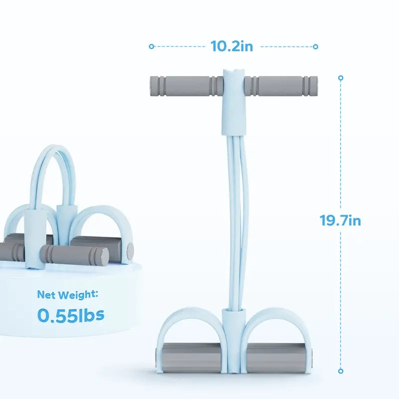 MERACH Multifunction Pedal Resistance Band for Full-Body Workout 💪