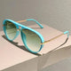 Blue Frame - Green Lens
