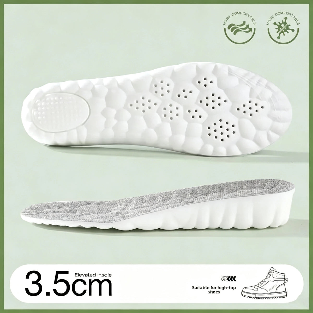 🎁Sport Height Boosting Insoles – Natural Lift, Cushioning & Everyday Foot Support
