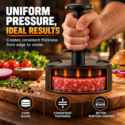 🎁Hamburger Patty Maker with Press Handle – Easy Burger Mold