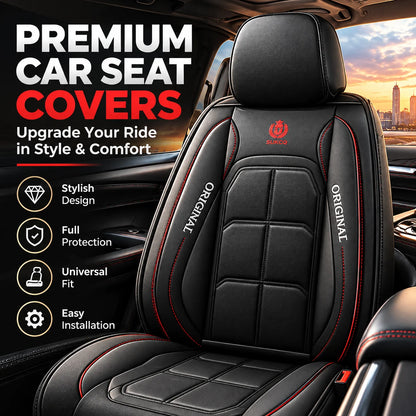 🎁Universal 9D PU Leather Car Seat Covers – Full Seat Protection