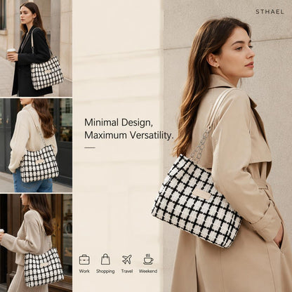 Large Capacity Everyday Shoulder Tote Bag