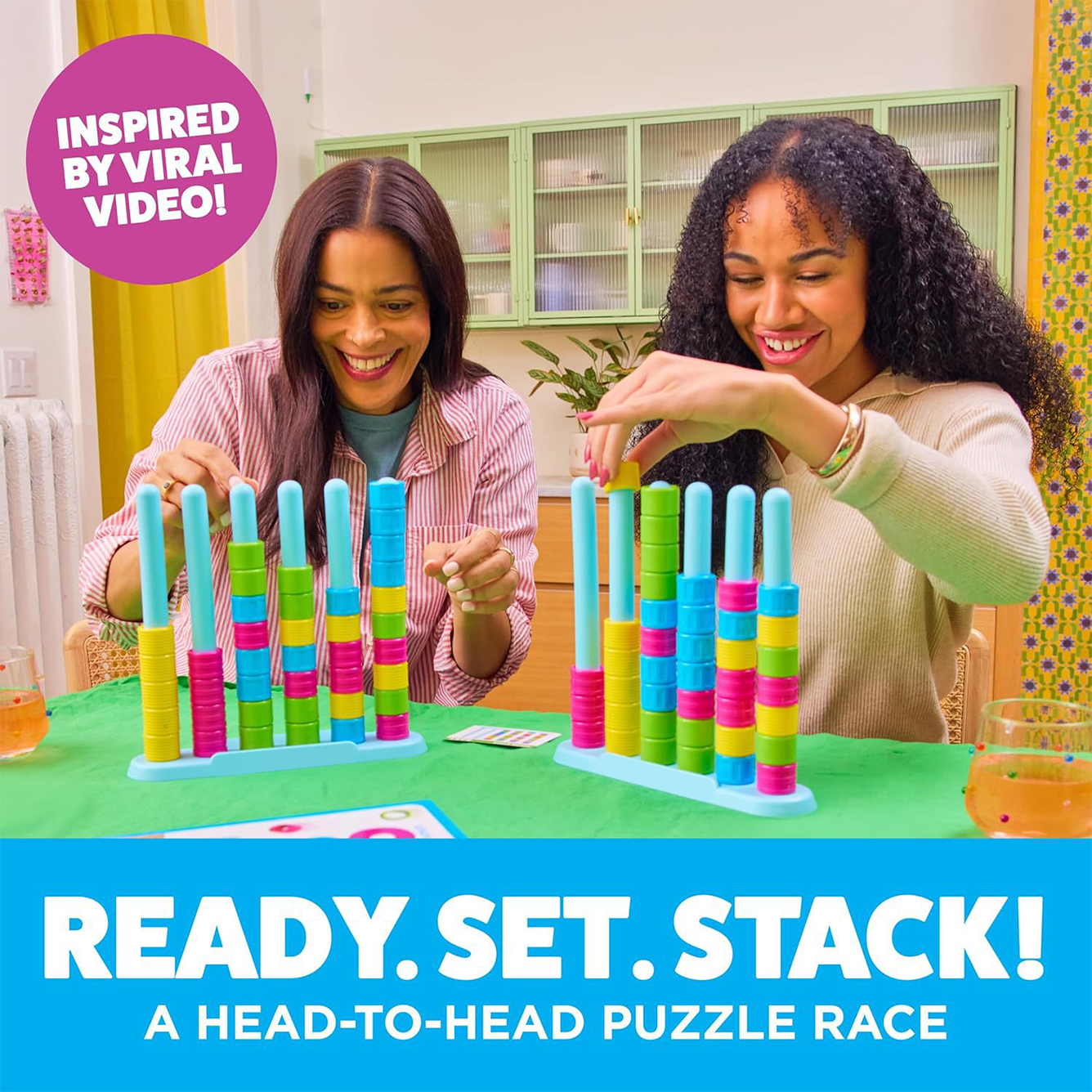 🎁Color Matching Stacking Game🧠 — Educational Party Game Toy