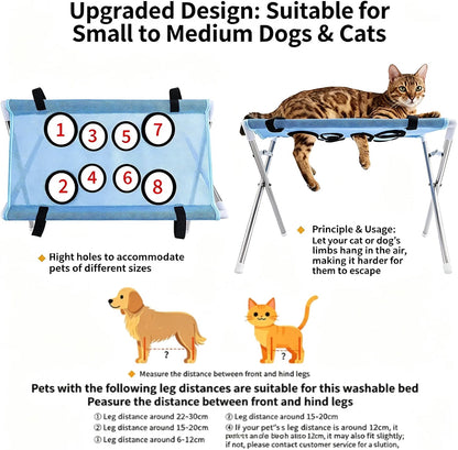 2-in-1 Foldable Pet Grooming Station with Stand