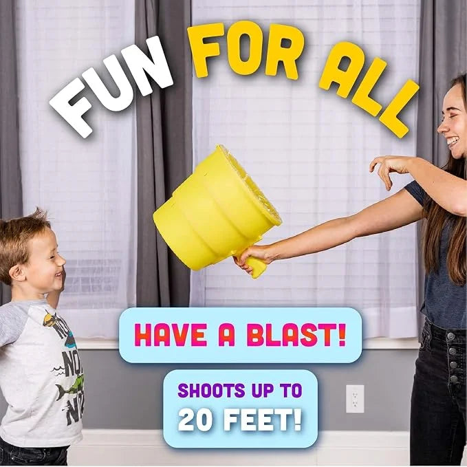 🎁Hand-Powered Air Vortex Blaster Toy With Target Sight