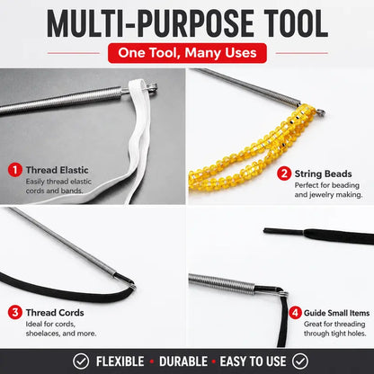 2PCS Bendable Threading Tool🧵