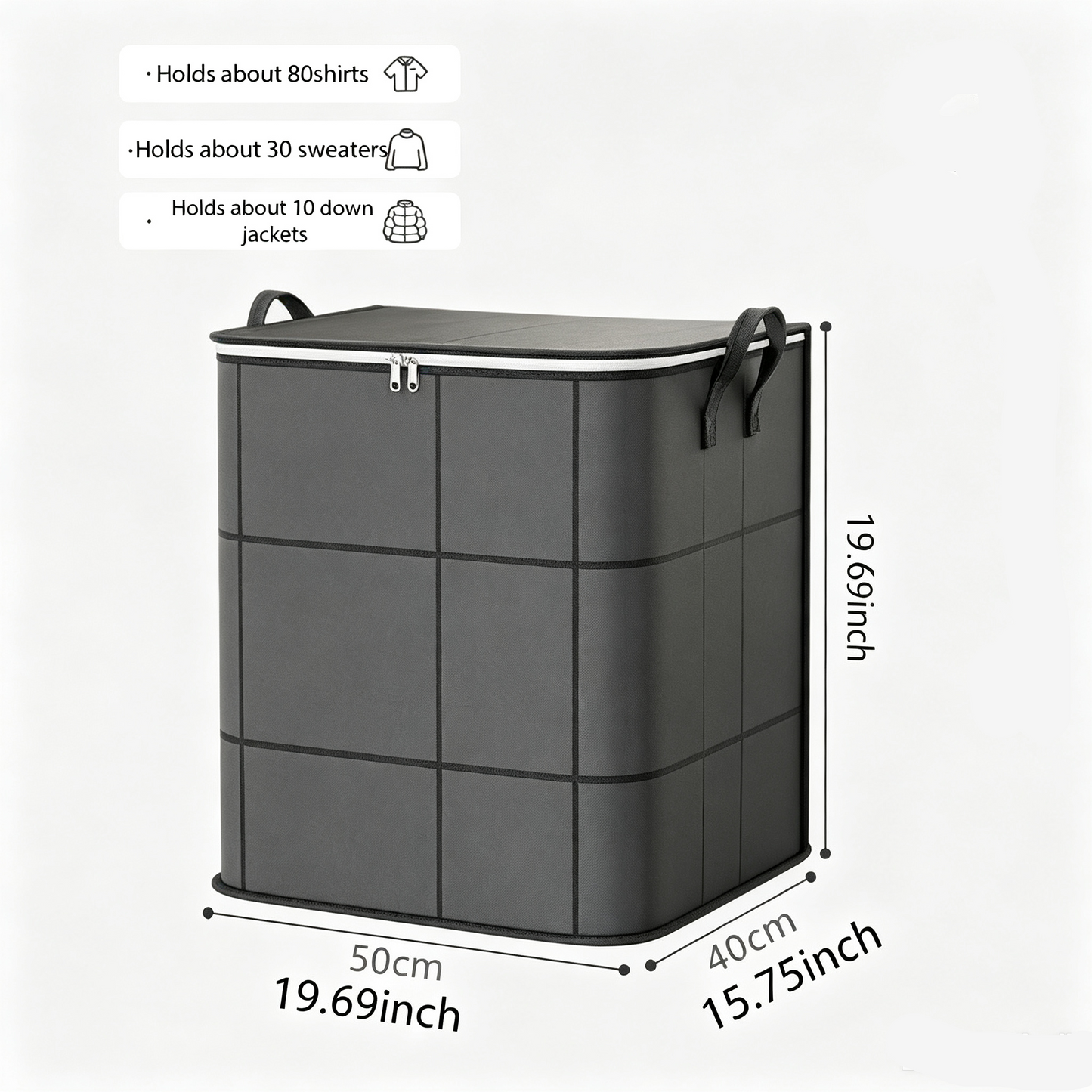 110L Large Storage Bags for Clothes and Blanket