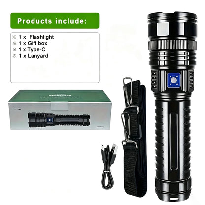 🎁2-in-1 Portable Flashlight Power Bank