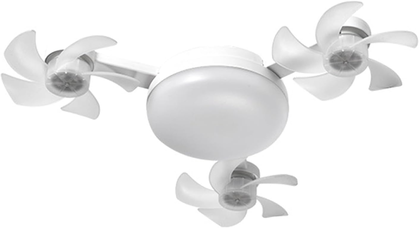 2-in-1 Drone Fan Light, Silent LED Ceiling Fan