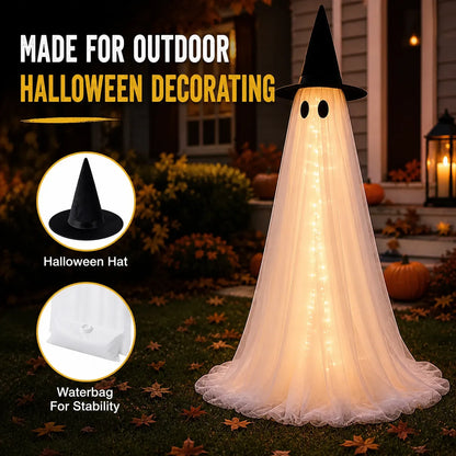 4FT Lighted Halloween Ghost Yard Decorations