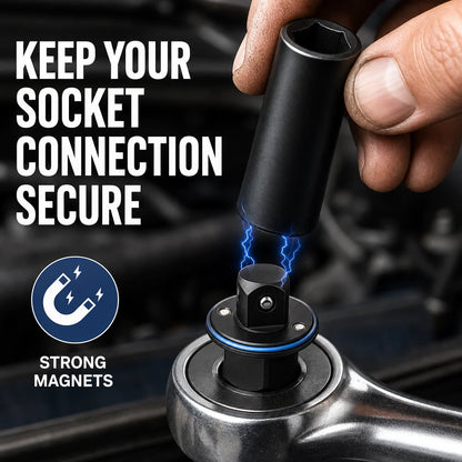 Low-Profile Impact Socket Adapter Set for Tight Spaces