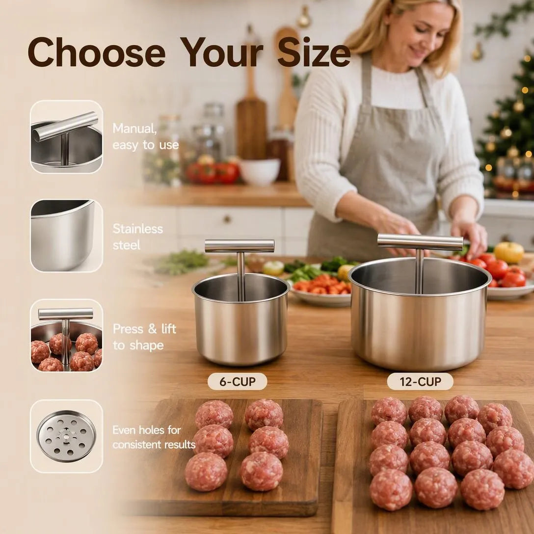 Stainless Steel Meatball Maker For Quick Homemade Meals