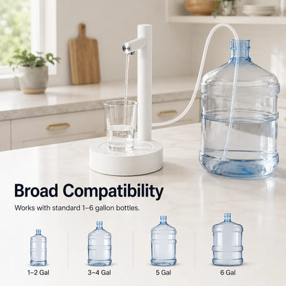 Portable Electric Water Dispenser With 7-Level Control