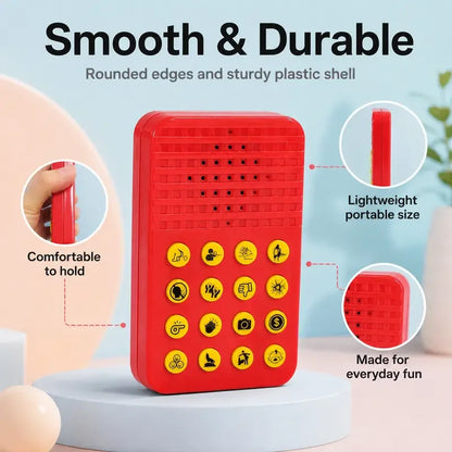 🎁16-Sound Portable Prank Noise Maker with Adjustable Volume