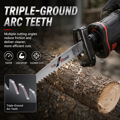 2 PCS Japanese Style Heavy Duty Forged Blade Sawzall Blades