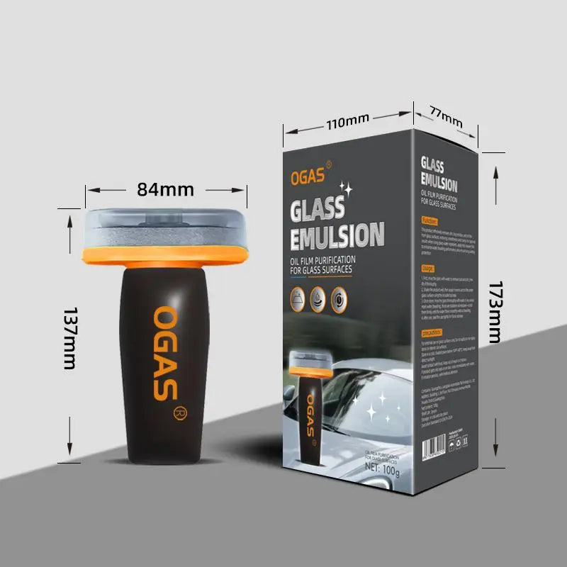 Windshield Oil Film Remover Kit – Crystal Clear Glass Cleaner