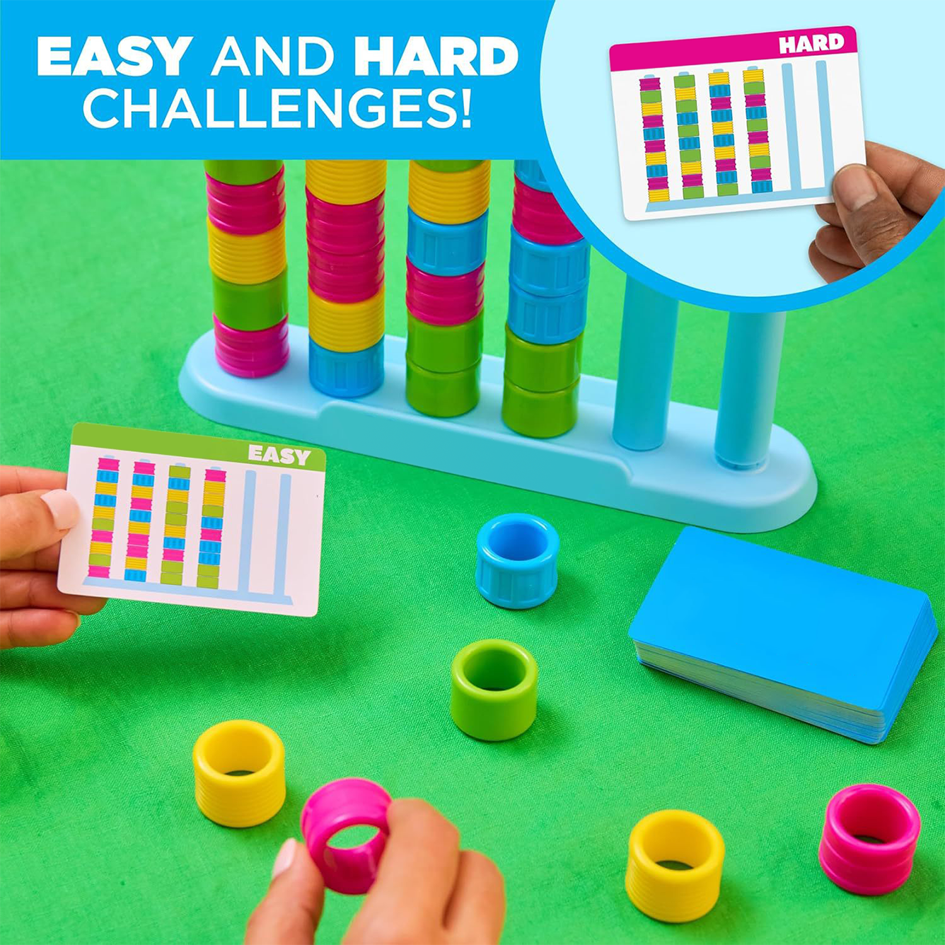 🎁Color Matching Stacking Game🧠 — Educational Party Game Toy
