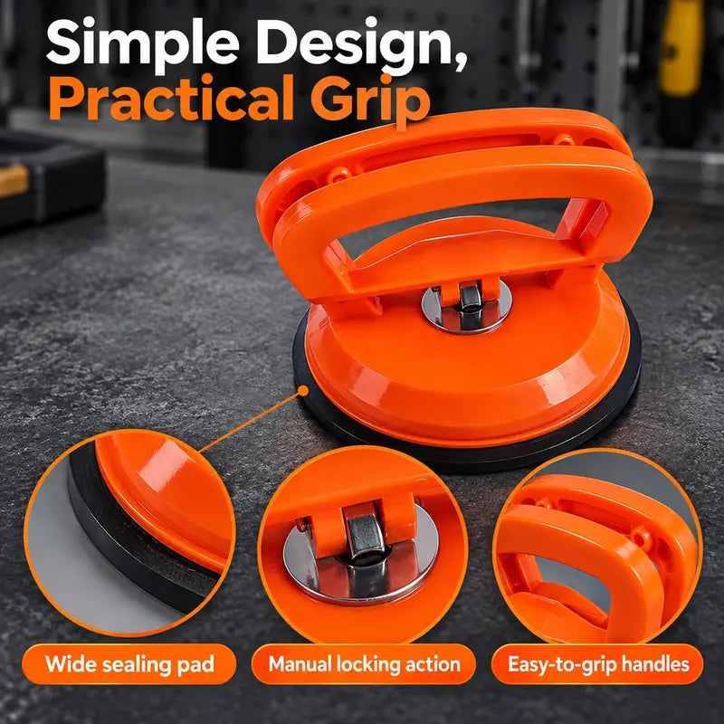 🎁2-Pack Suction Cup Dent Puller Kit – Large & Small Manual Car Dent Repair & Smooth Surface Lifting Tool