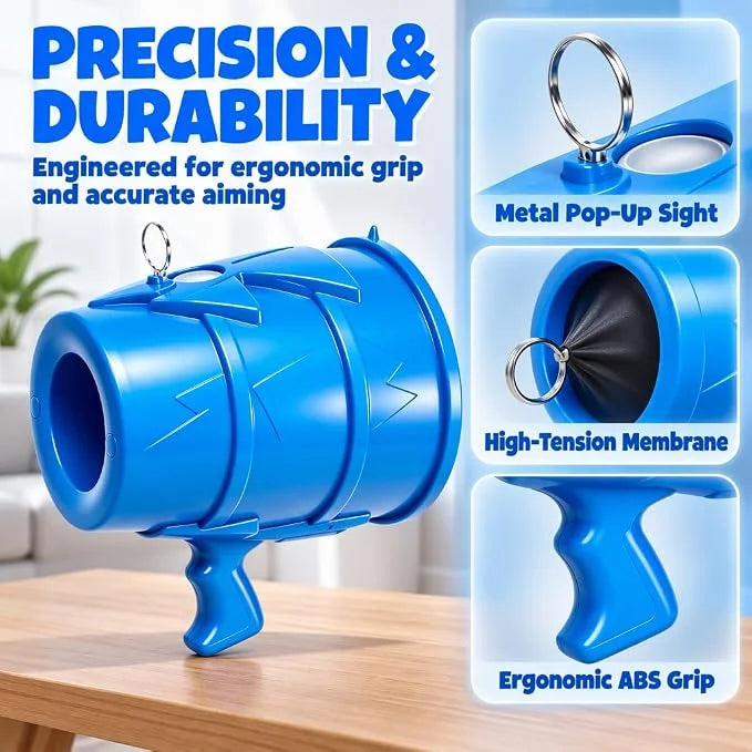 🎁Hand-Powered Air Vortex Blaster Toy With Target Sight