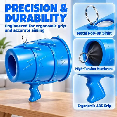 🎁Hand-Powered Air Vortex Blaster Toy With Target Sight