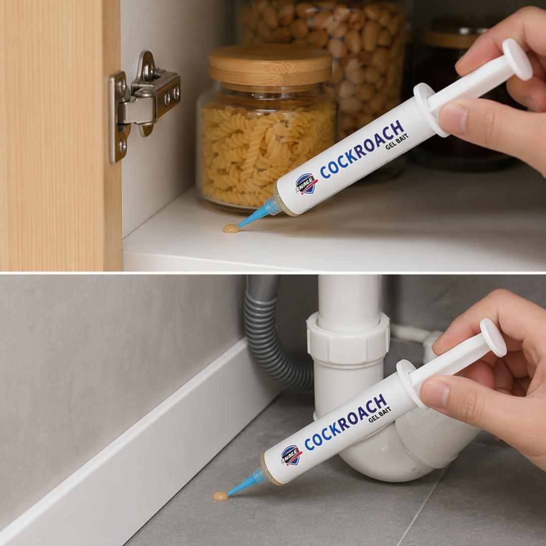 4-Pack Cockroach Gel Bait Syringes – Fast & Targeted Indoor Roach Control 🪳🏠