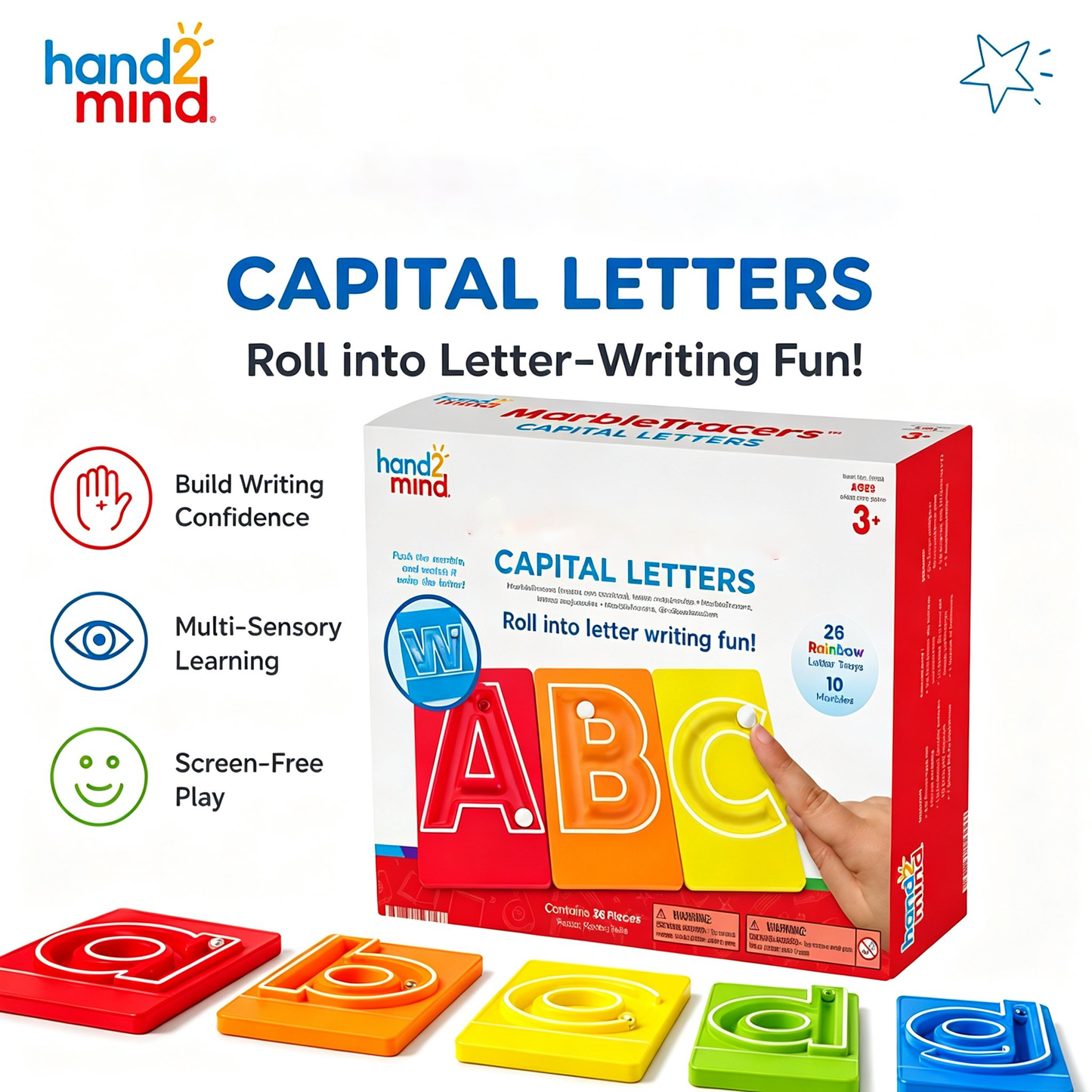 🔤 Lowercase Letter Tracing Set – Screen-Free Writing Fun 🎁