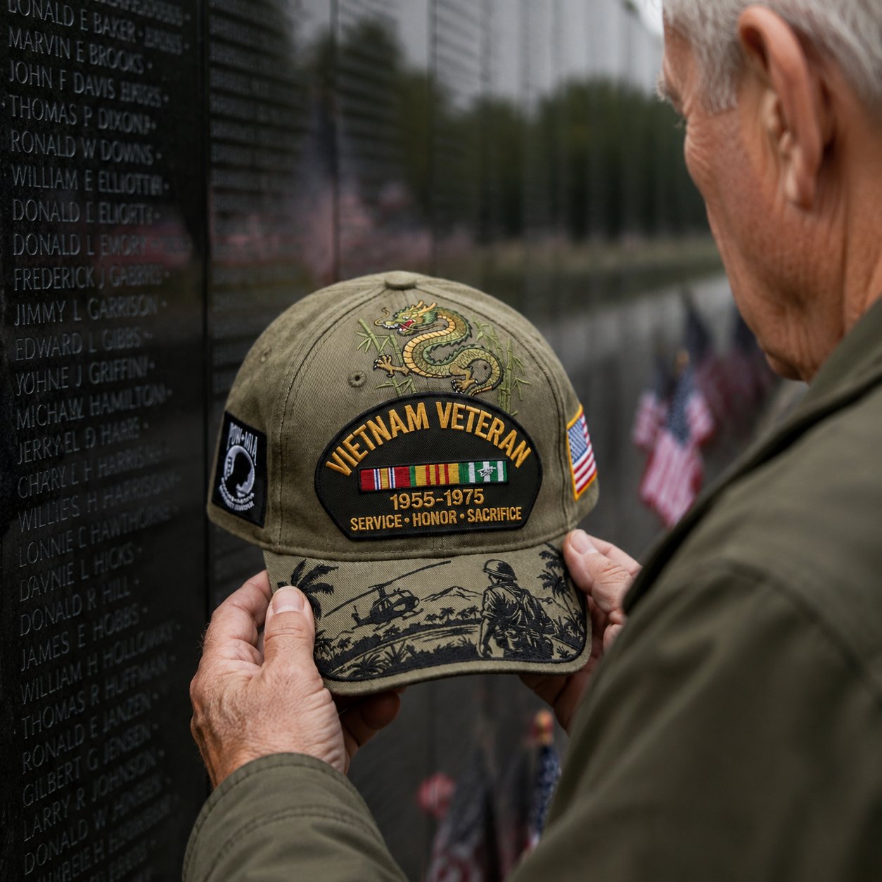 🔥🔥🔥Last Day Promo: 49% OFF 🎖️ - Vietnam Veteran Tribute Cap