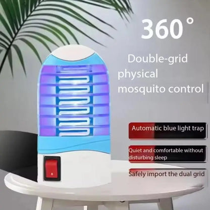 4-Pack Plug-In Indoor Bug Zapper with UV Light – Quiet Electric Mosquito & Flying Insect Killer for Home, Bedroom & Office